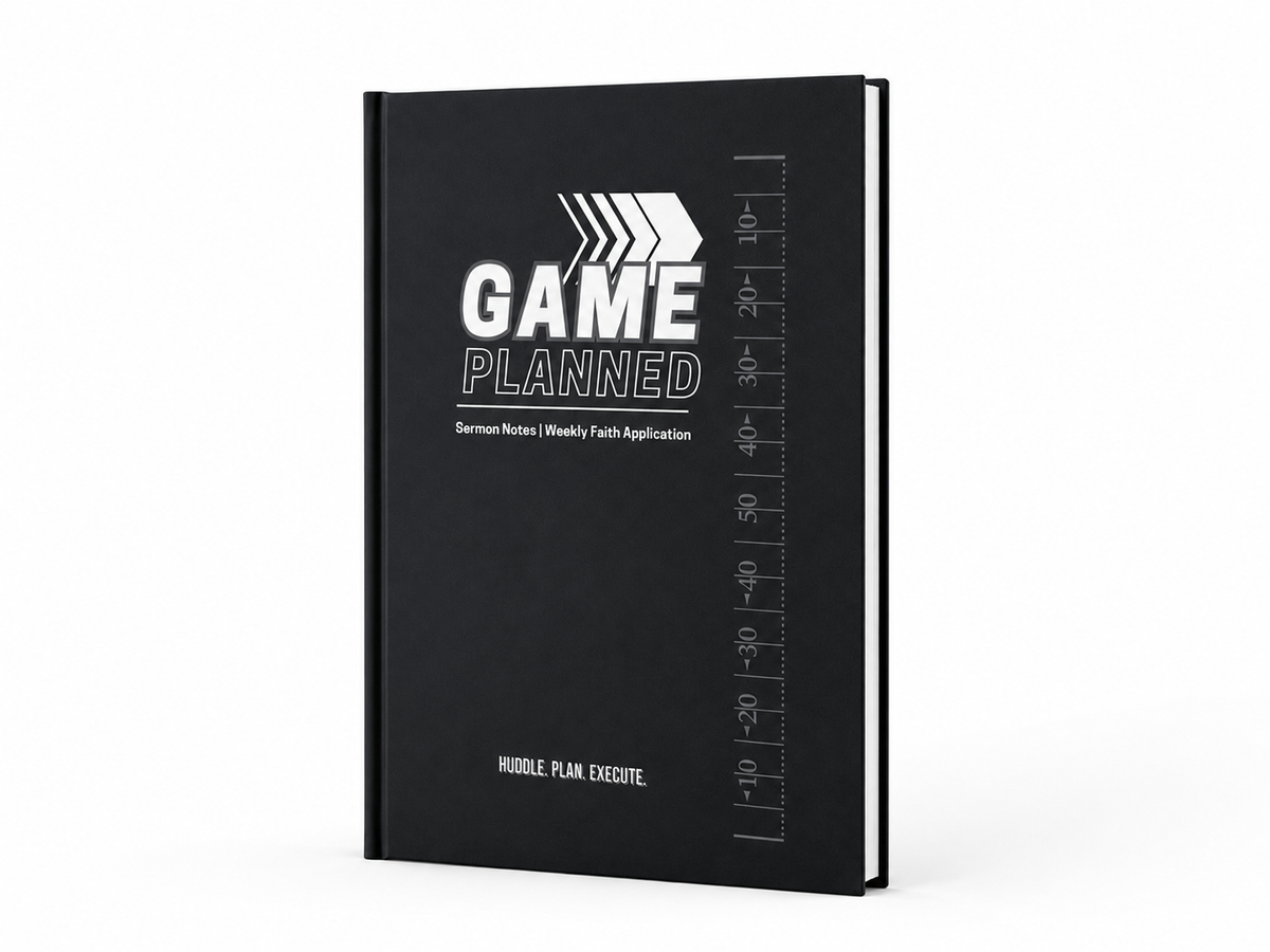 Game Planned - Sermon Notes & Weekly Faith Planner